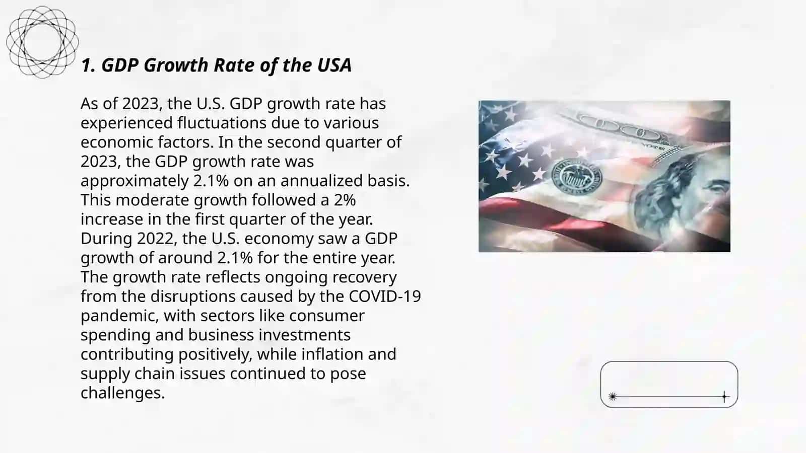 GDP Growth Rate of the USA 3