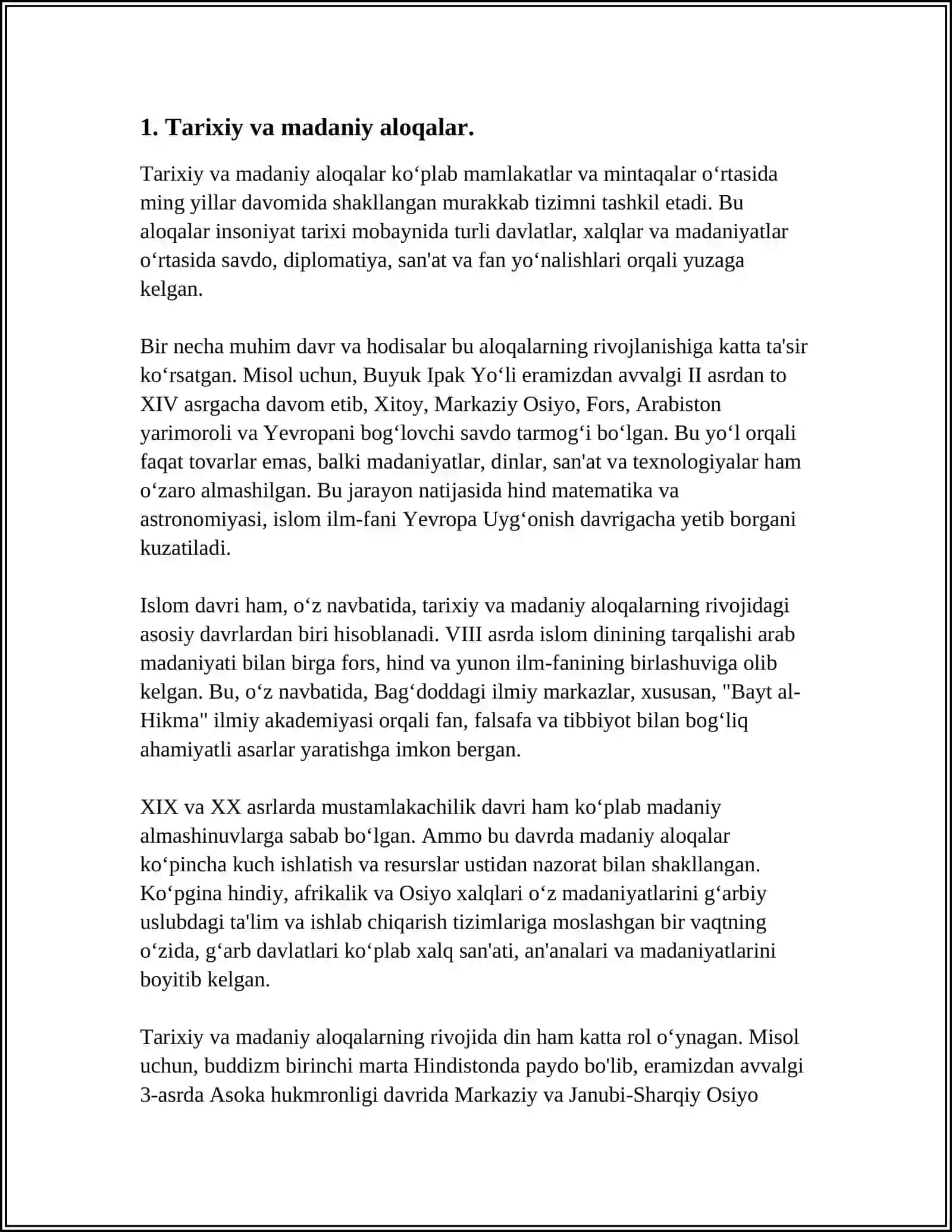 TURKIYA VA OʻZBEKISTON QANDAY ALOQALARI BOR 3