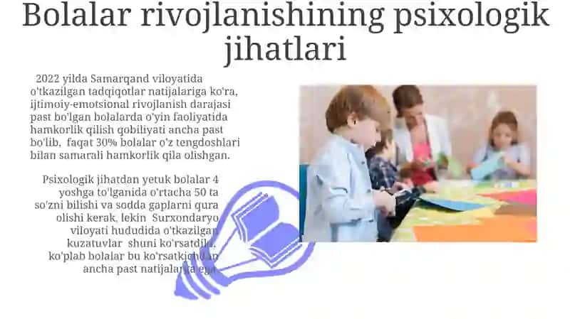 Maktabgacha tarbiya yoshiga doir tadqiqotlar 3
