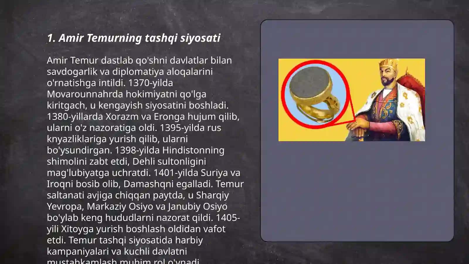 Amir Temur buyuk davlat arbobi 3