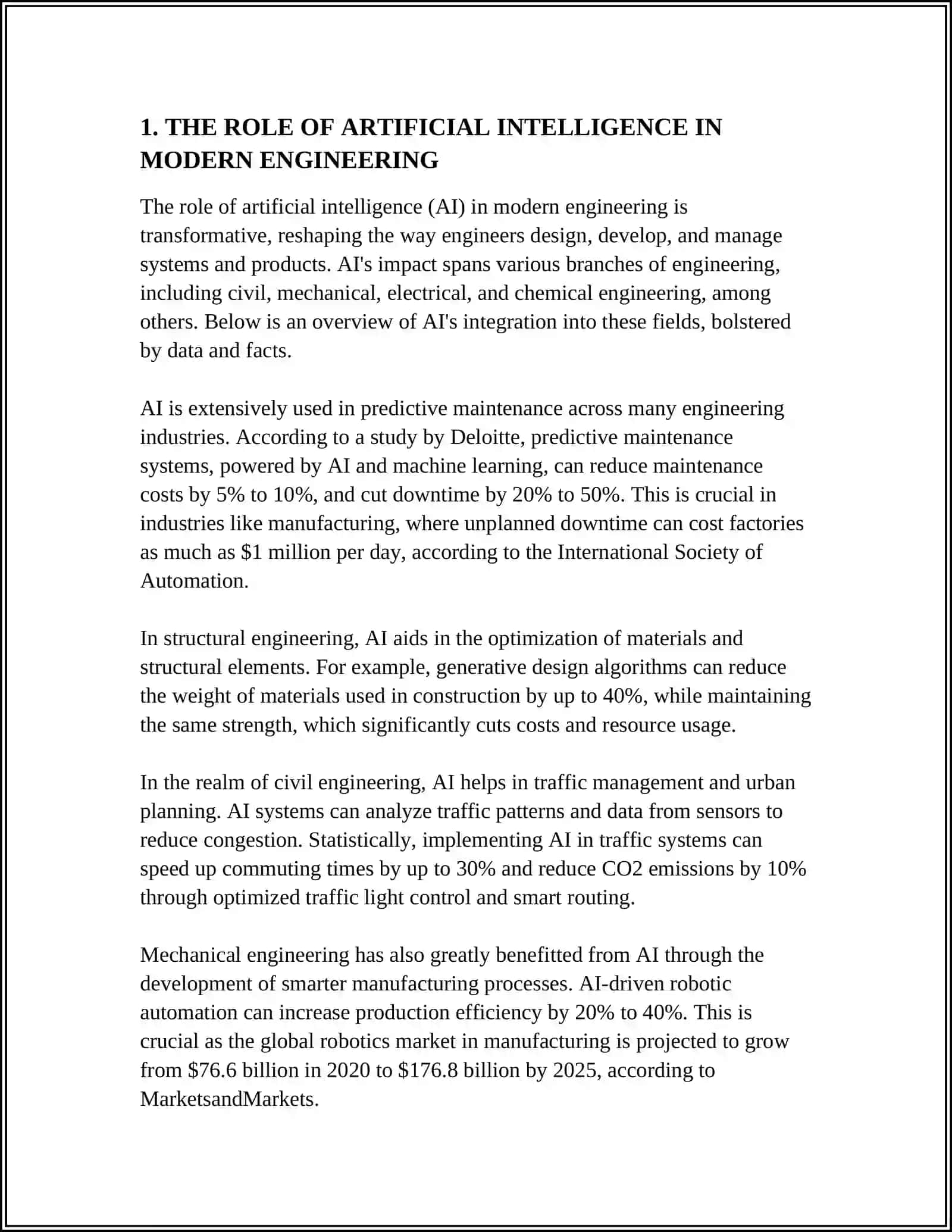 THE ROLE OF ARTIFICIAL INTELLIGENCE IN MODERN ENGINEERING 3
