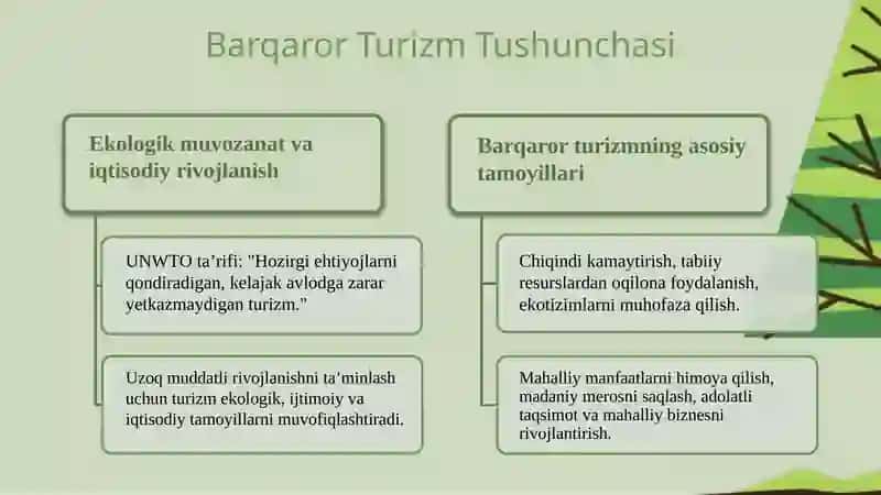 Ekologik xavfsizlik va barqaror turizm siyosati 3