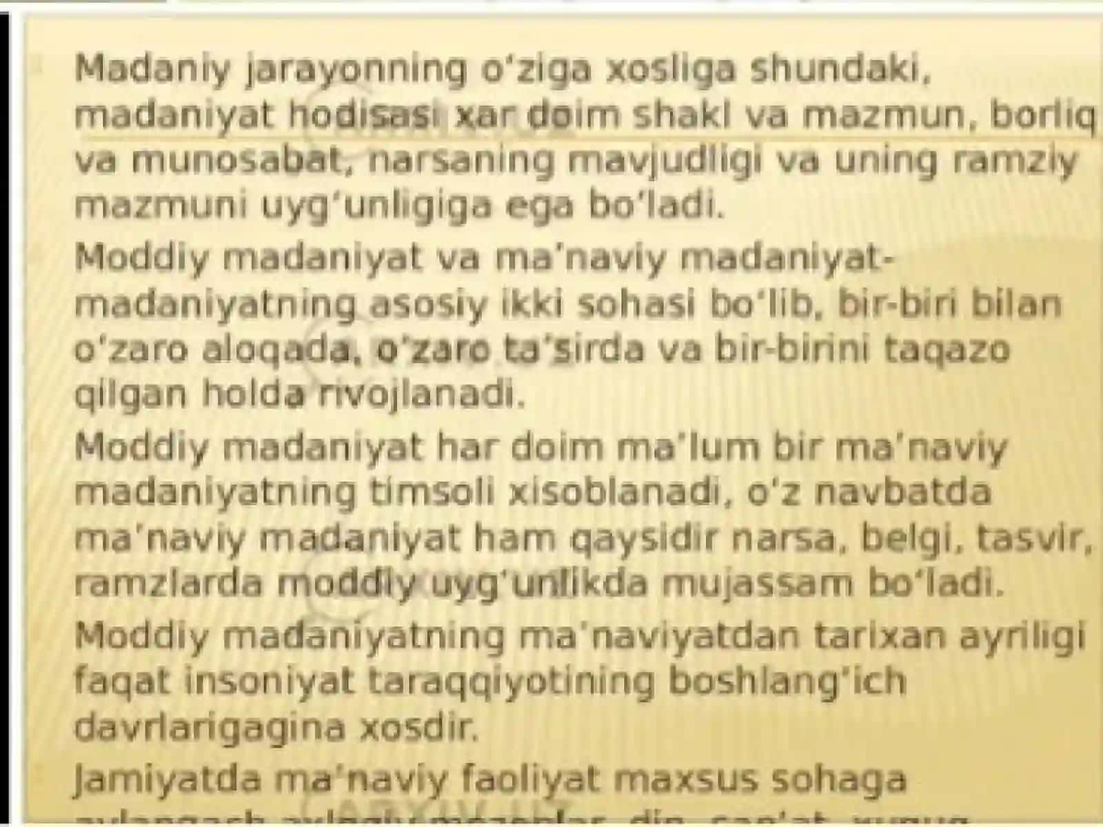 MA'NAVIY MADANIYAT 3