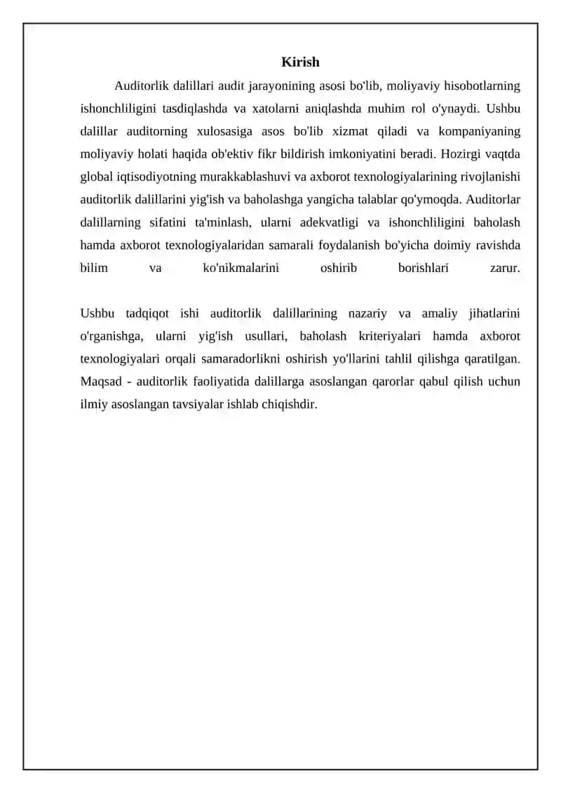 Auditorlik dalillari 3