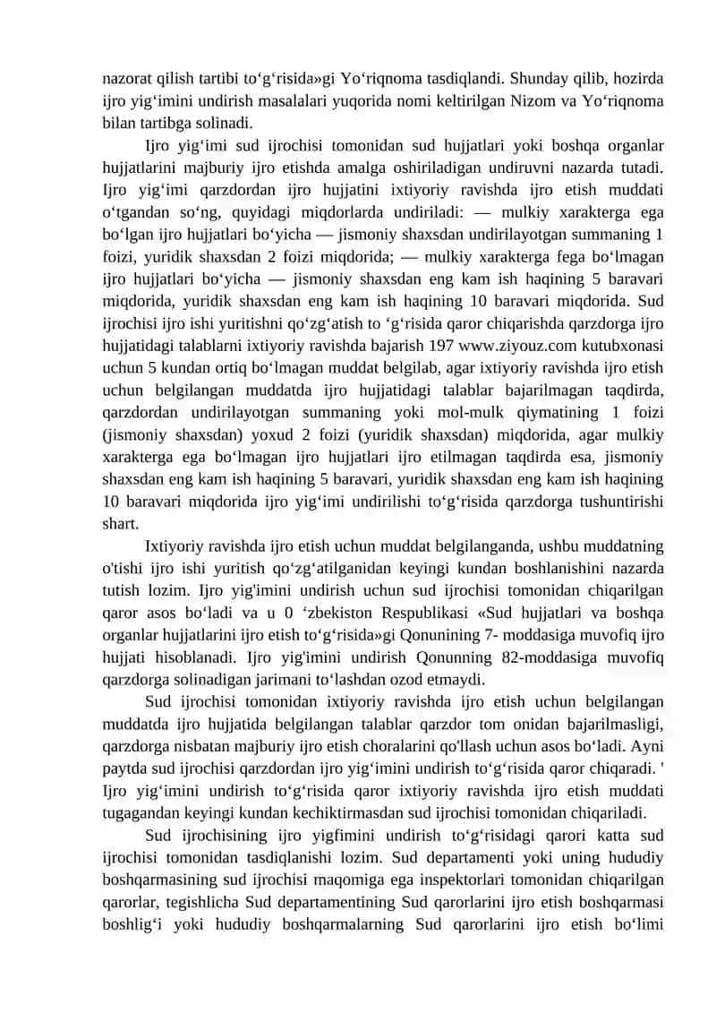 Ijro ishi yuritish 3