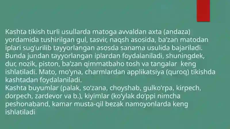 Kashta Taĭorlik kashti 3