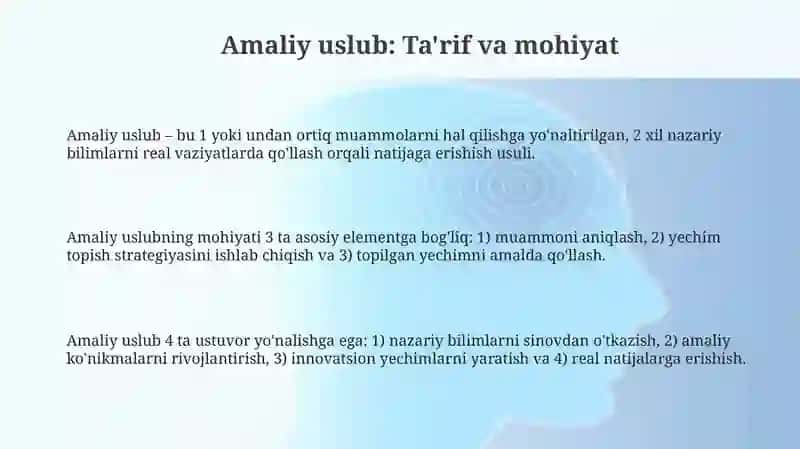 Amaliy metod va uning turlari 3