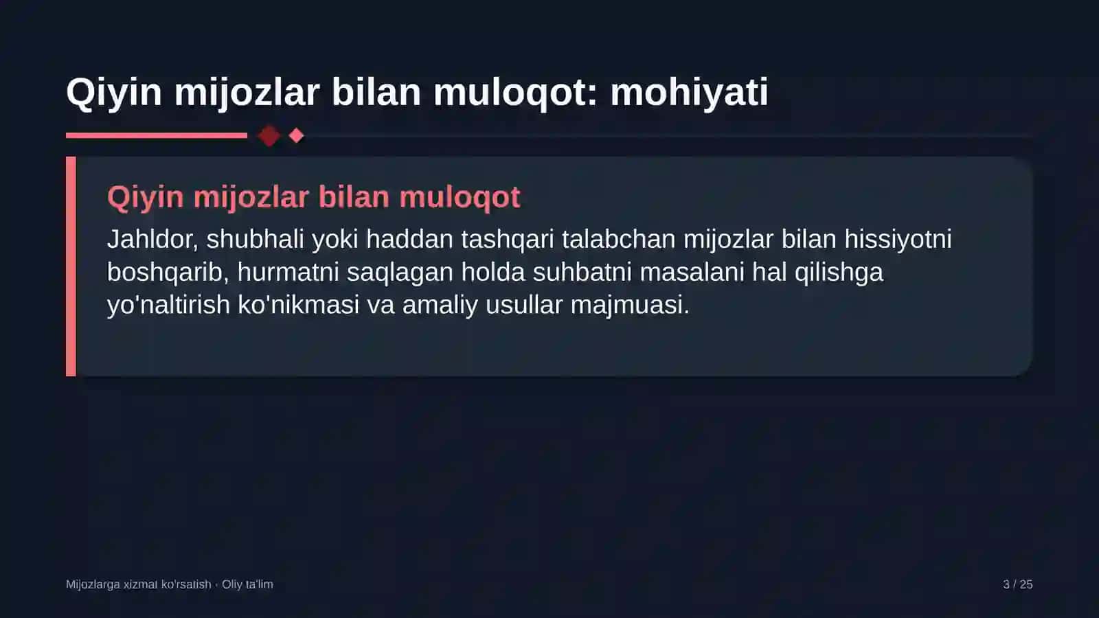 santexnika montaj ishlarida qiyin mijozlar bilan muloqot qilish 8646 3