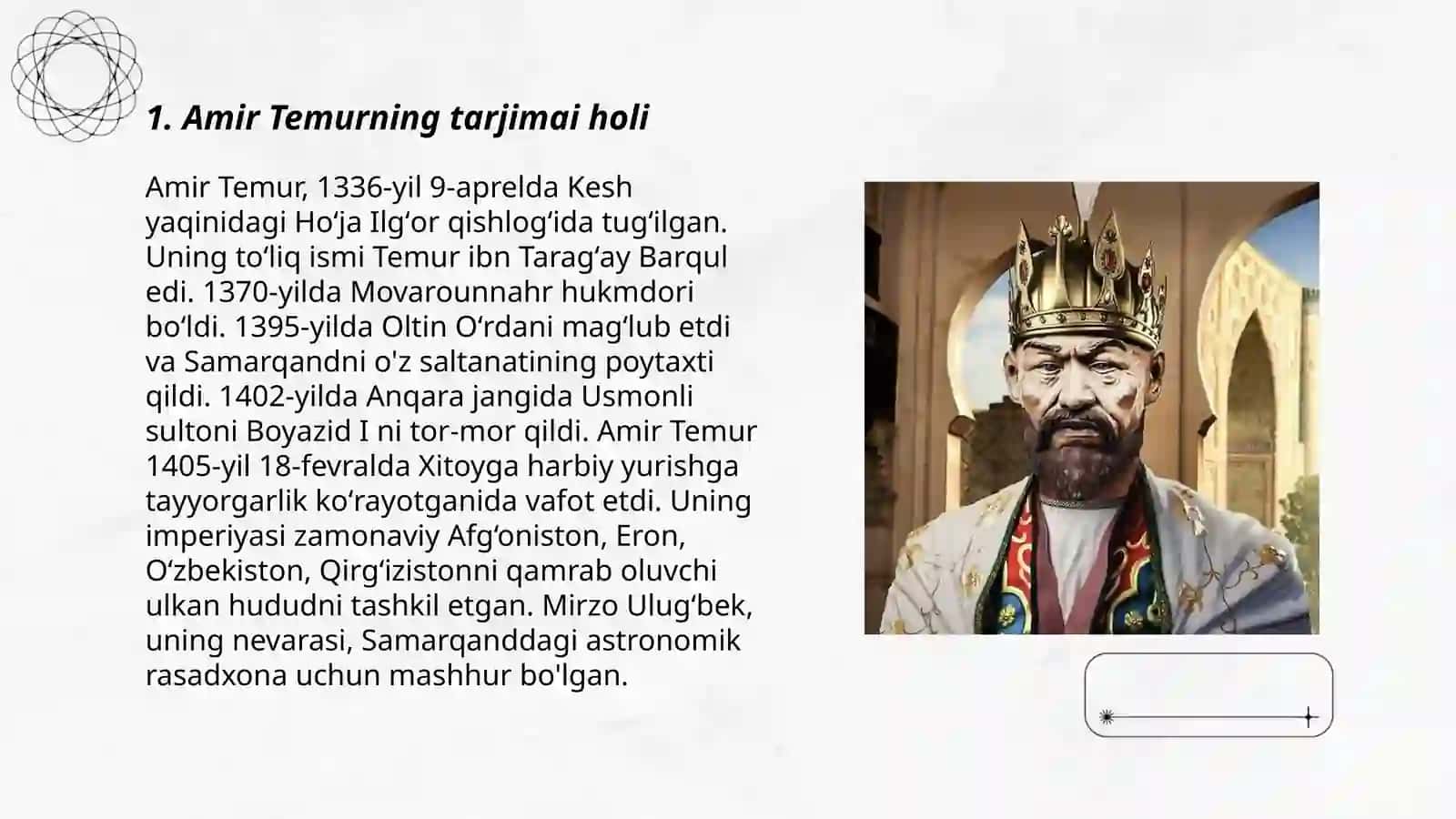 Amir - Temur buyuk davlat arbobi 3