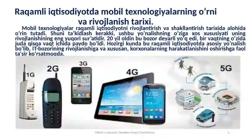 Mobiltexnologiyalar 3