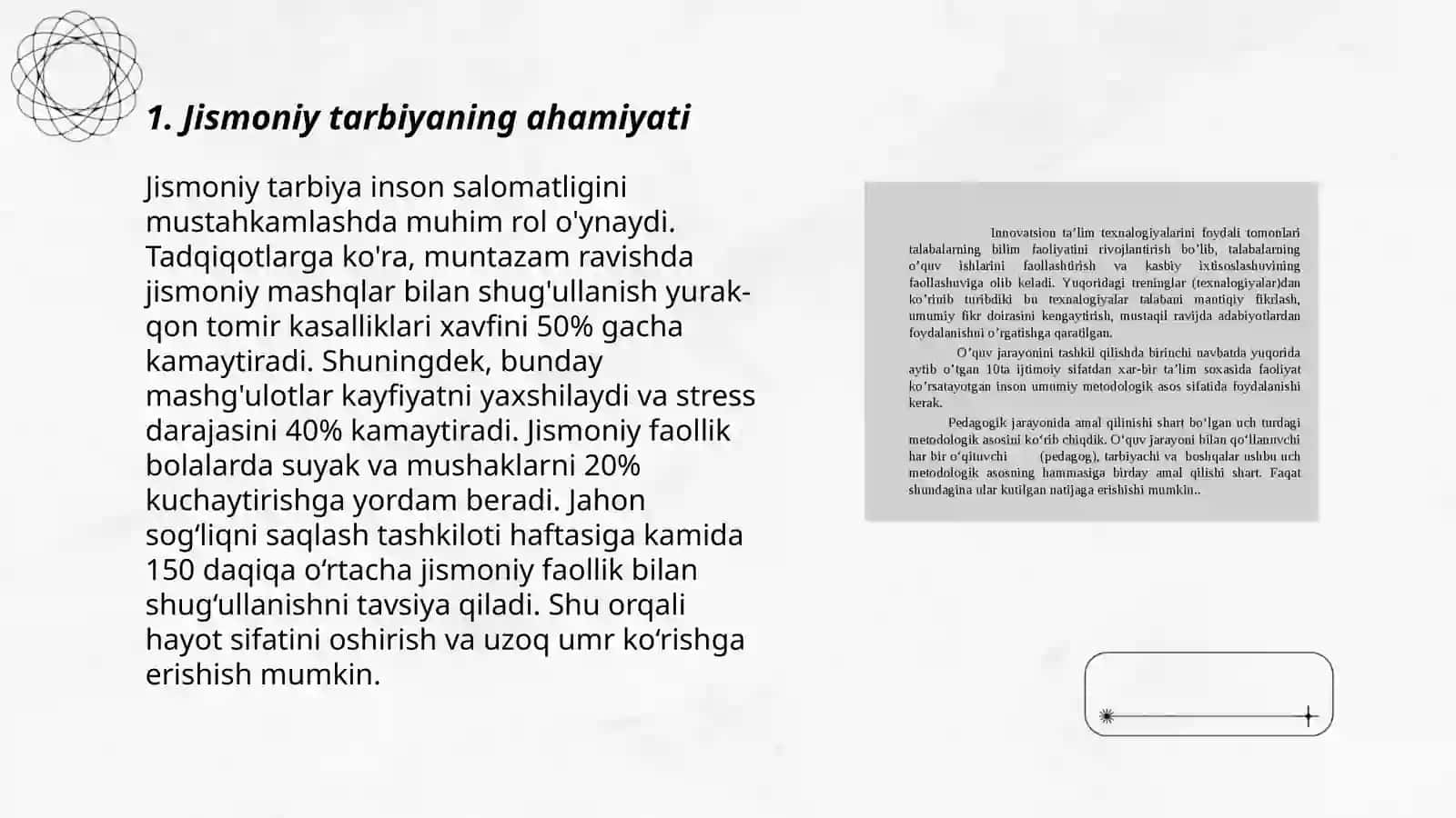 Talabalarning umumiy jismoniy tayyorgarliklarini aniqlash 3