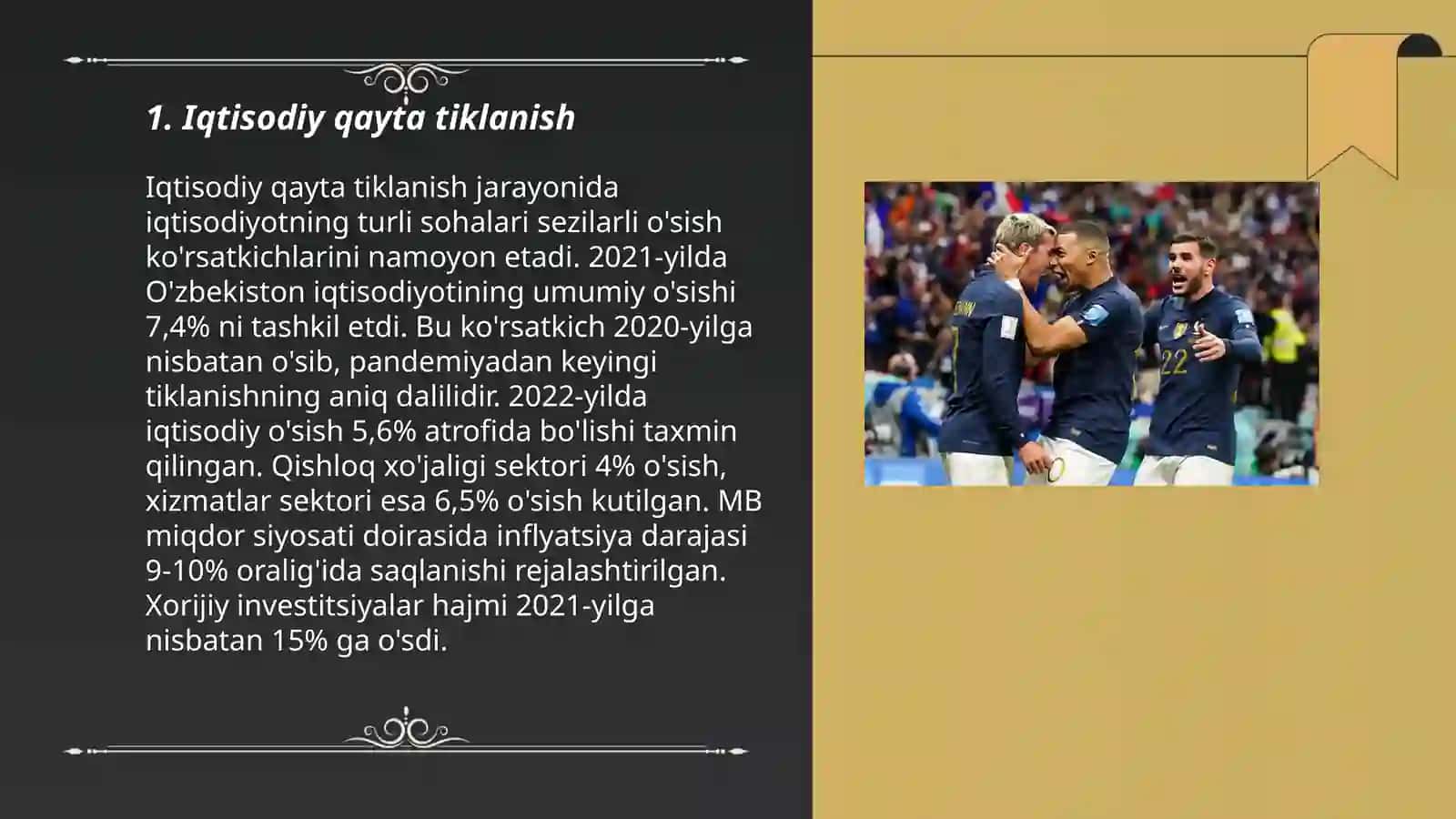 Iqtisodiy qayta tiklanish 3