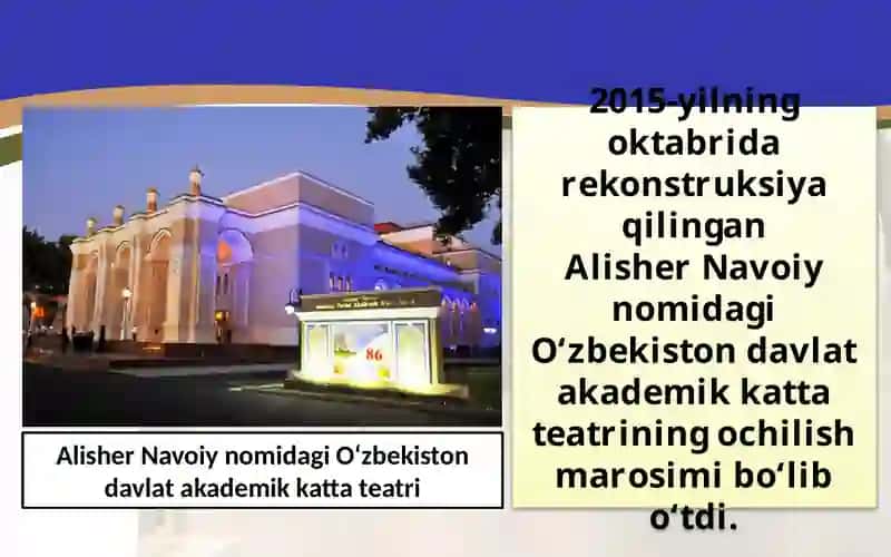 O‘zbekistonda madaniyat va san’at 3