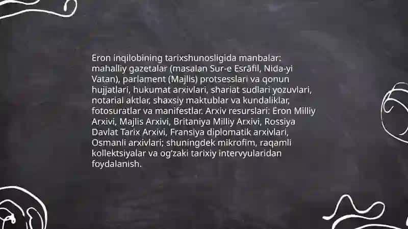 Eron inqilobining tarixshunosligi 3