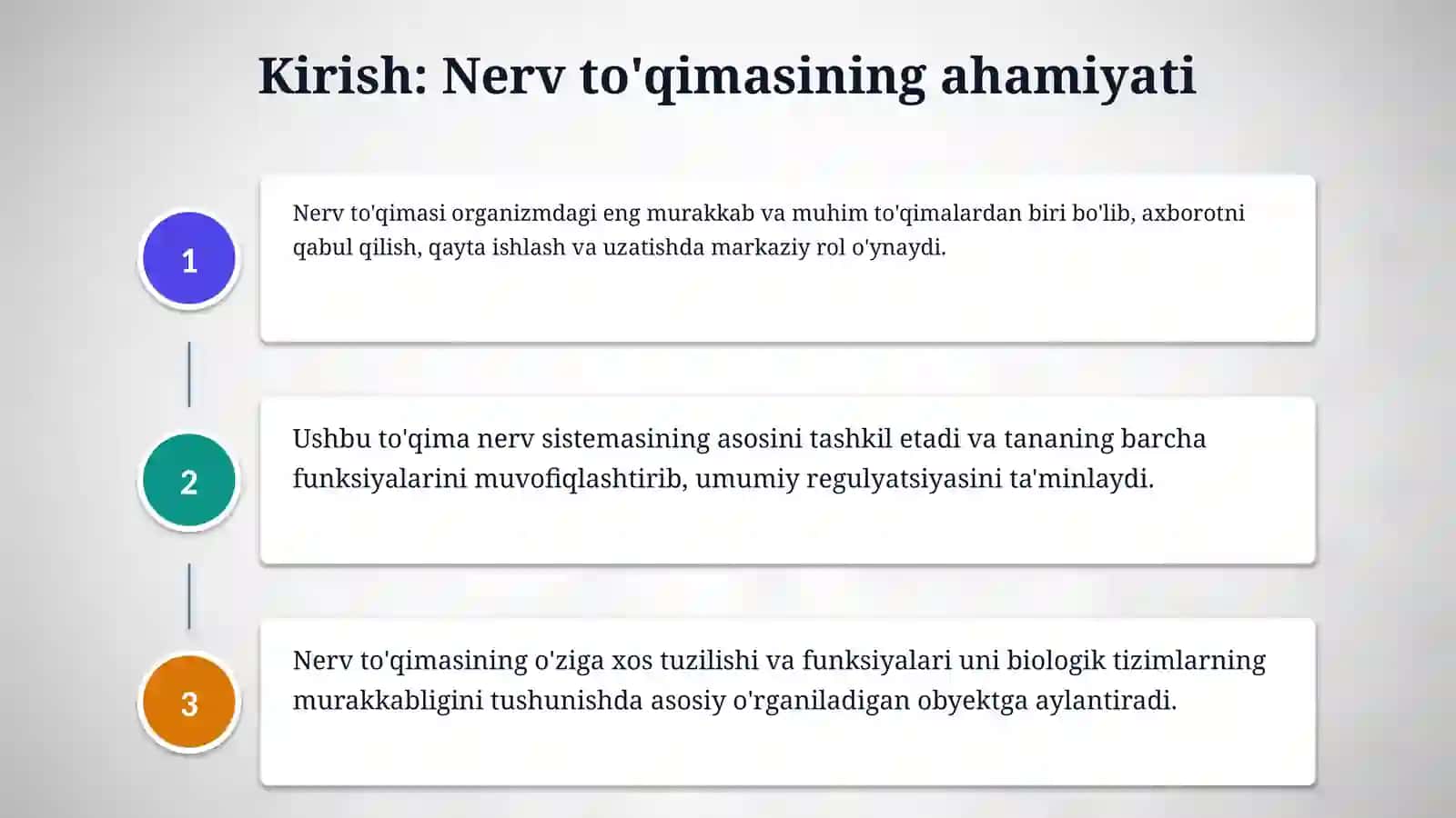 Nerv to’qimasi. 3