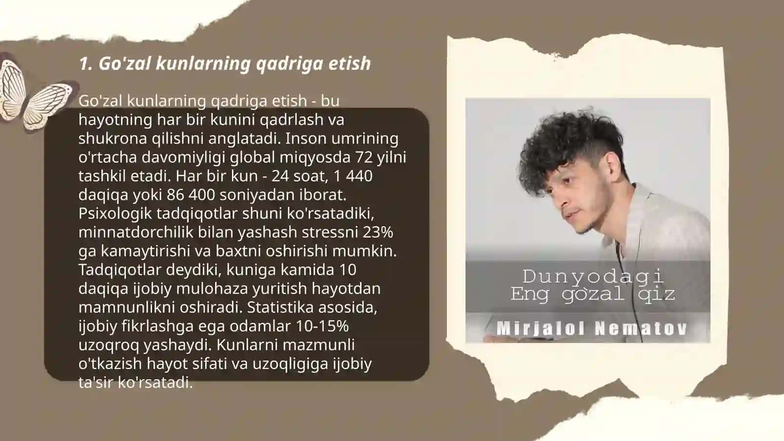 Go'zal kunlarga shukronalik 3