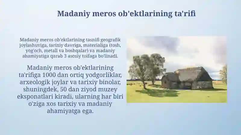Madaniy meros ob'ektlari 3