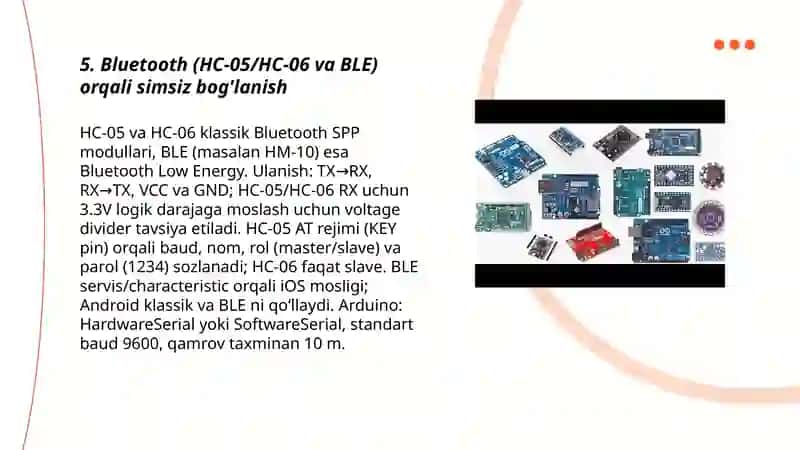 Arduino platasi va uning imkoniyatlari 3