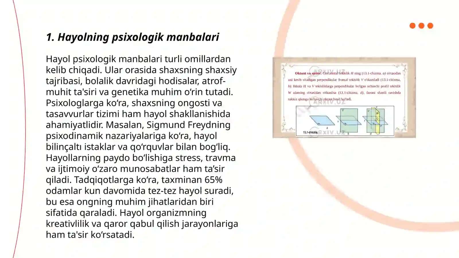 Hayol haqida umumiy tushuncha 3