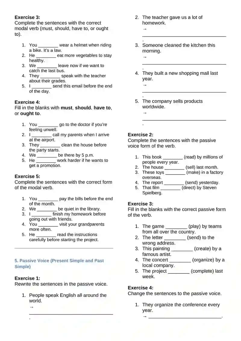 vocabulary and grammar quiz 3