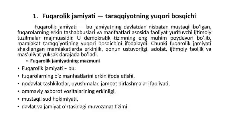 O‘zbekistonda demokratik jamiyati asoslarining shakllanishi 3