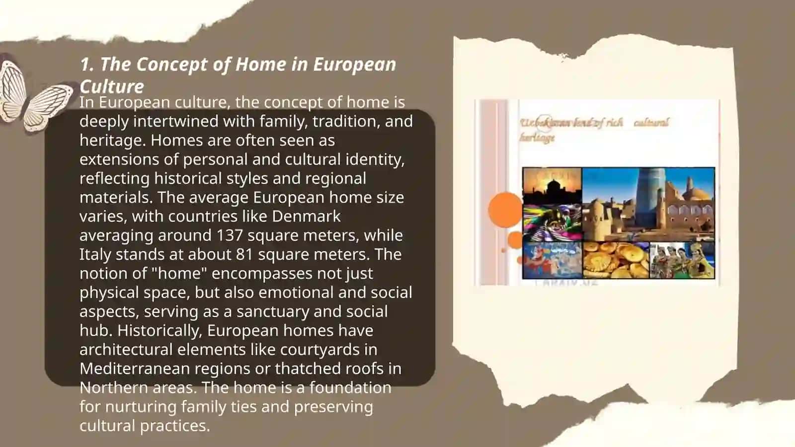 Concept "Home" in European, Asian and Uzbek Cultures 3