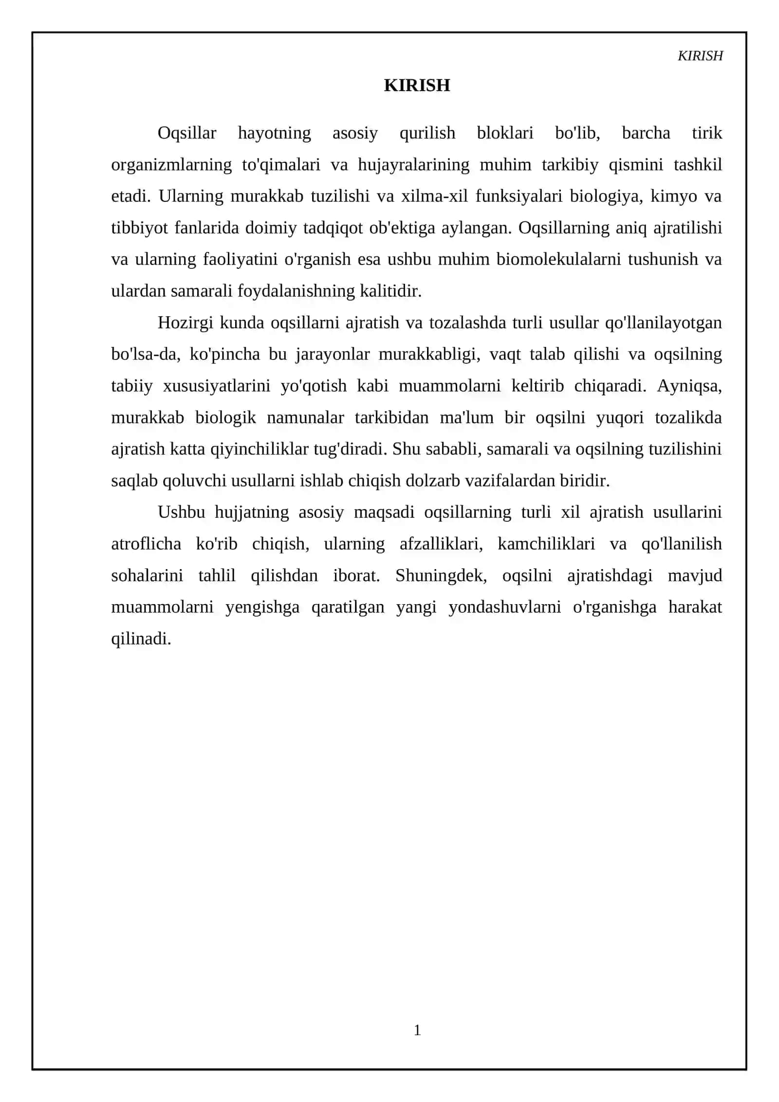 Oqsillar va ularning ajratish usullari 3