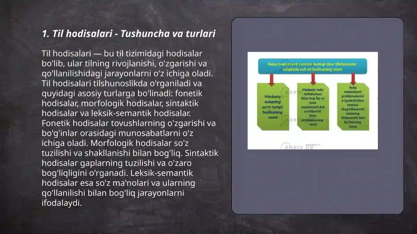 Til hodisalari va ularning nomlanishi 3