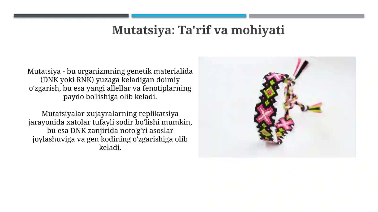 Mutatsiya va uning xillari 3