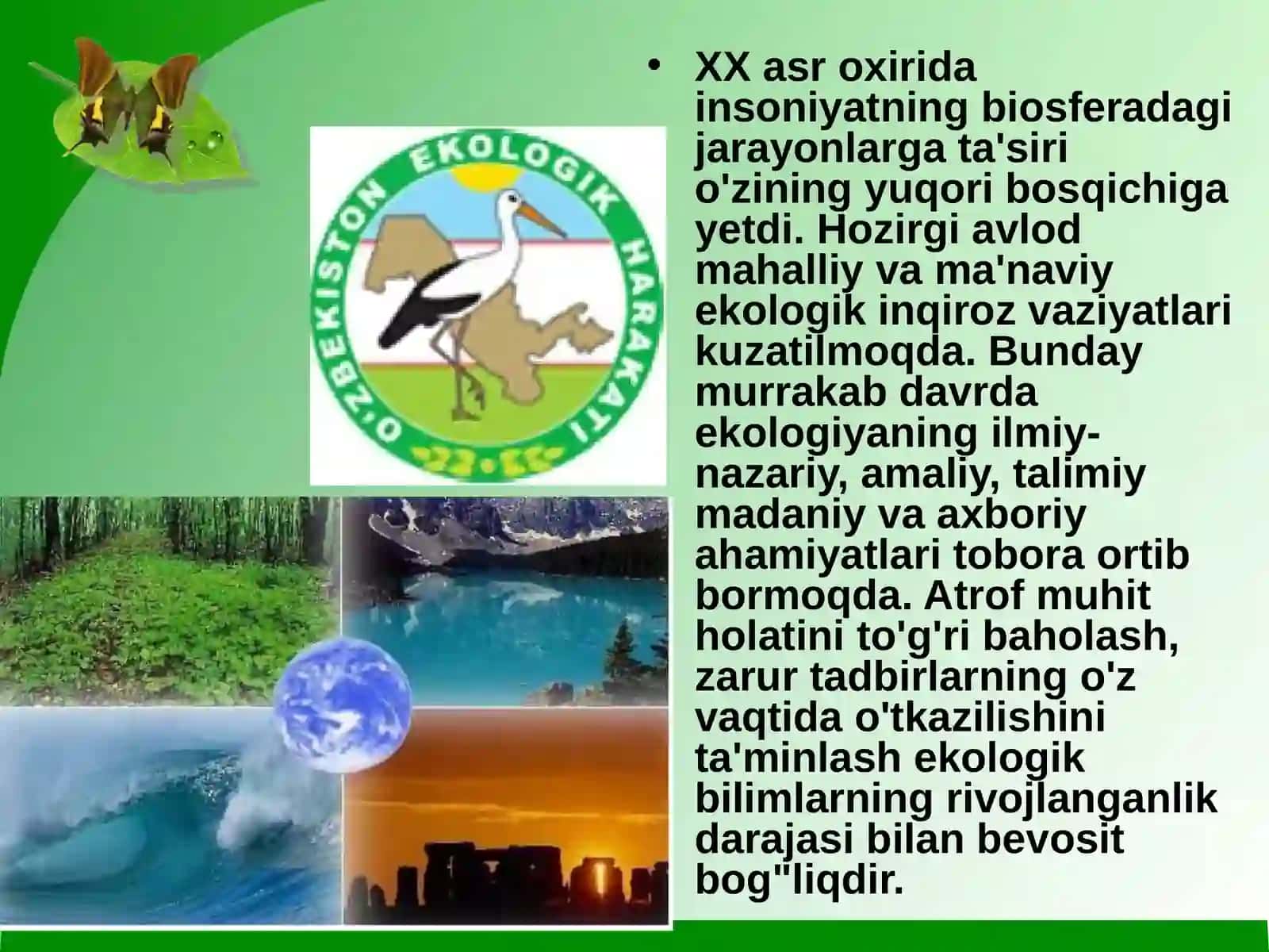 Ekologik ta'lim va tarbiya 3