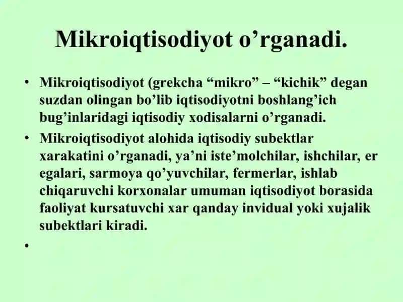 Mikroiqtisodiyot 3