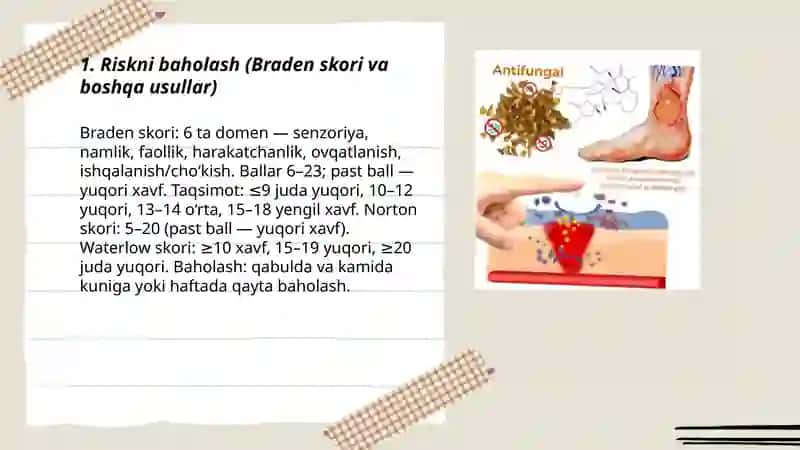 Yotoq yaralarini oldini olish 3