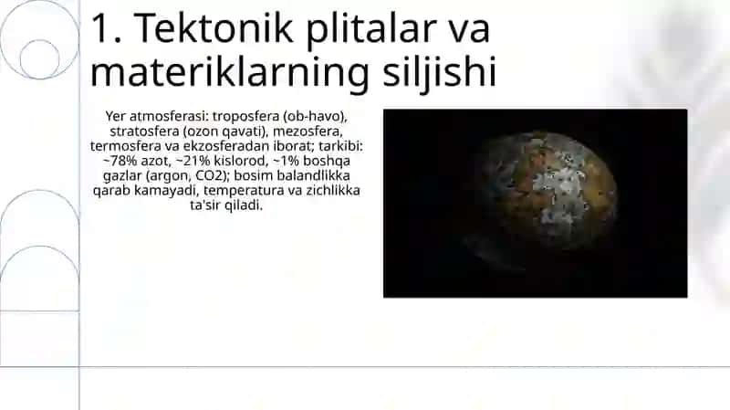 Yer atmosferasi va kora 3