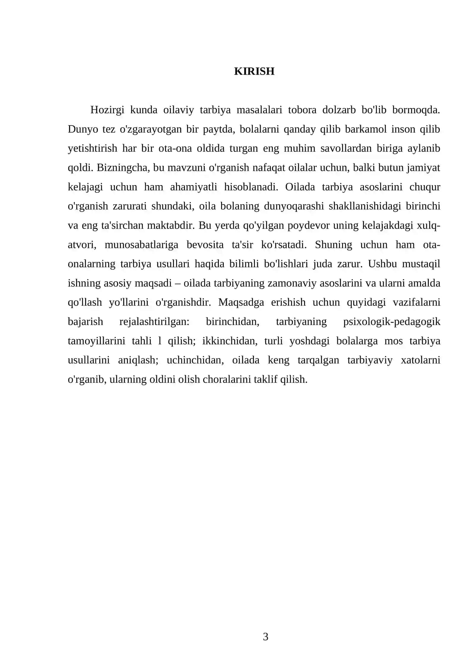 Oilada tarbiya asoslari 3