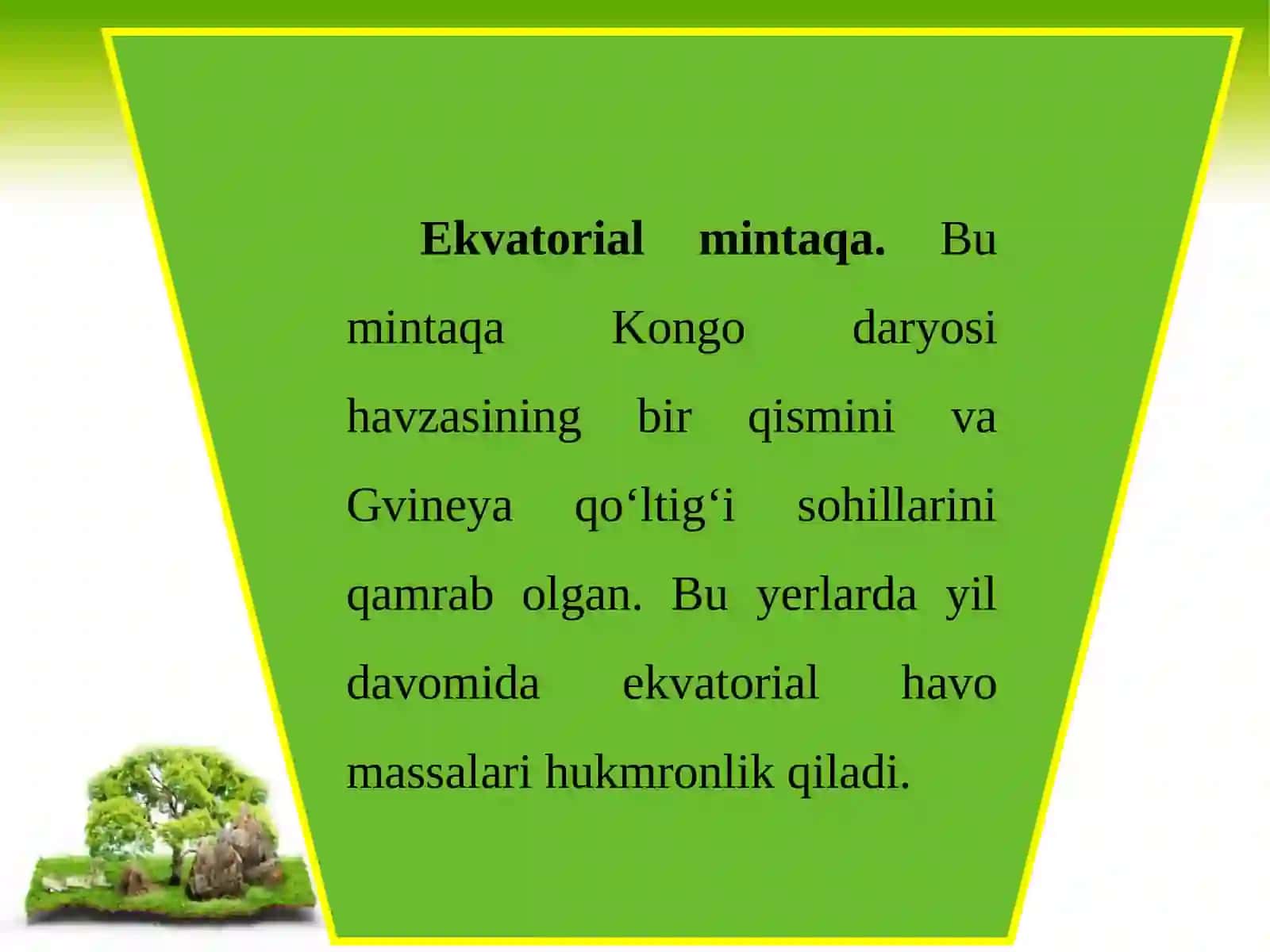 Afrika iqlim mintaqalari 3
