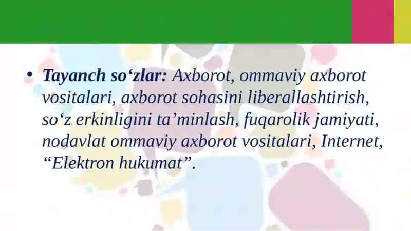 Insoniyat tariхida aхborot ehtiyoji 3