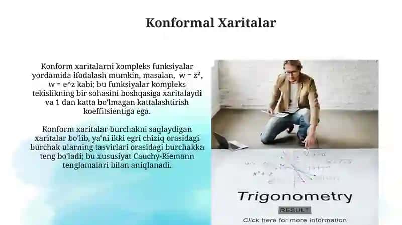 Kompleks oʻzgaruvchili funksiyalar 3