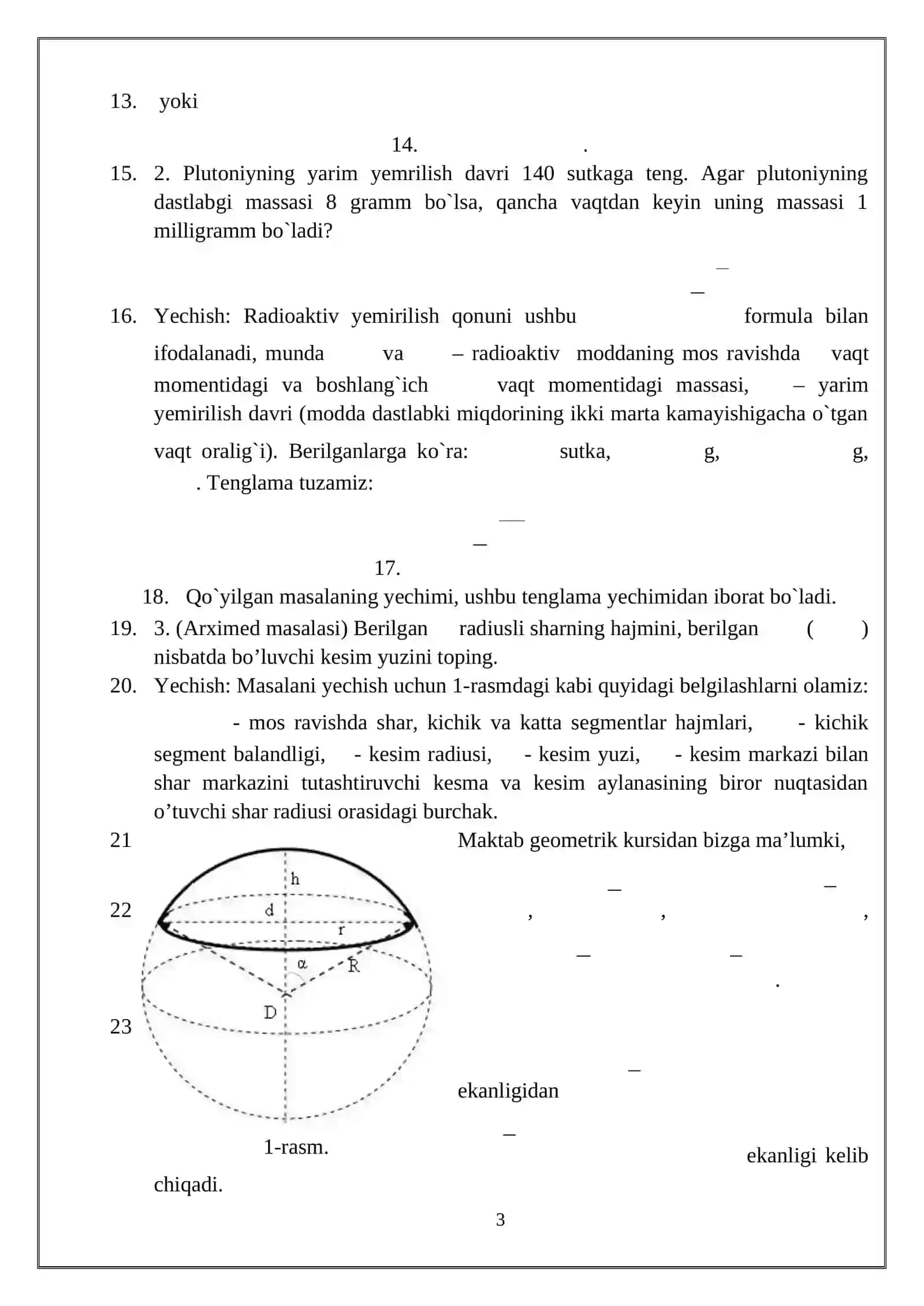 Amaliy Matematika Topshiriqlari 3