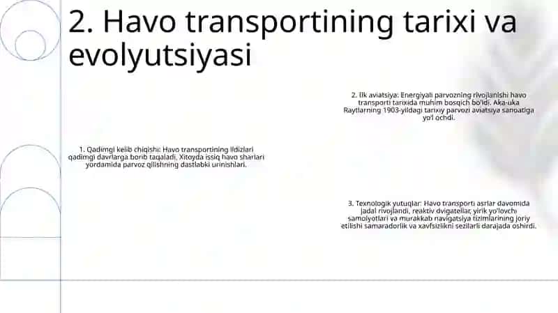 Havo transporti 3