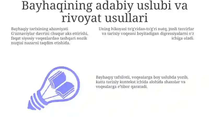 Bayhaqiyning "Tarixiy Bayhaqiy" 3