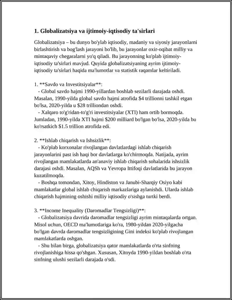 JAHONNING GLOBAL IQTISODIY MUOMMOLARI 3