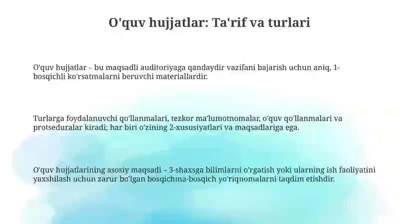 Farmoyish hujjatlari 3