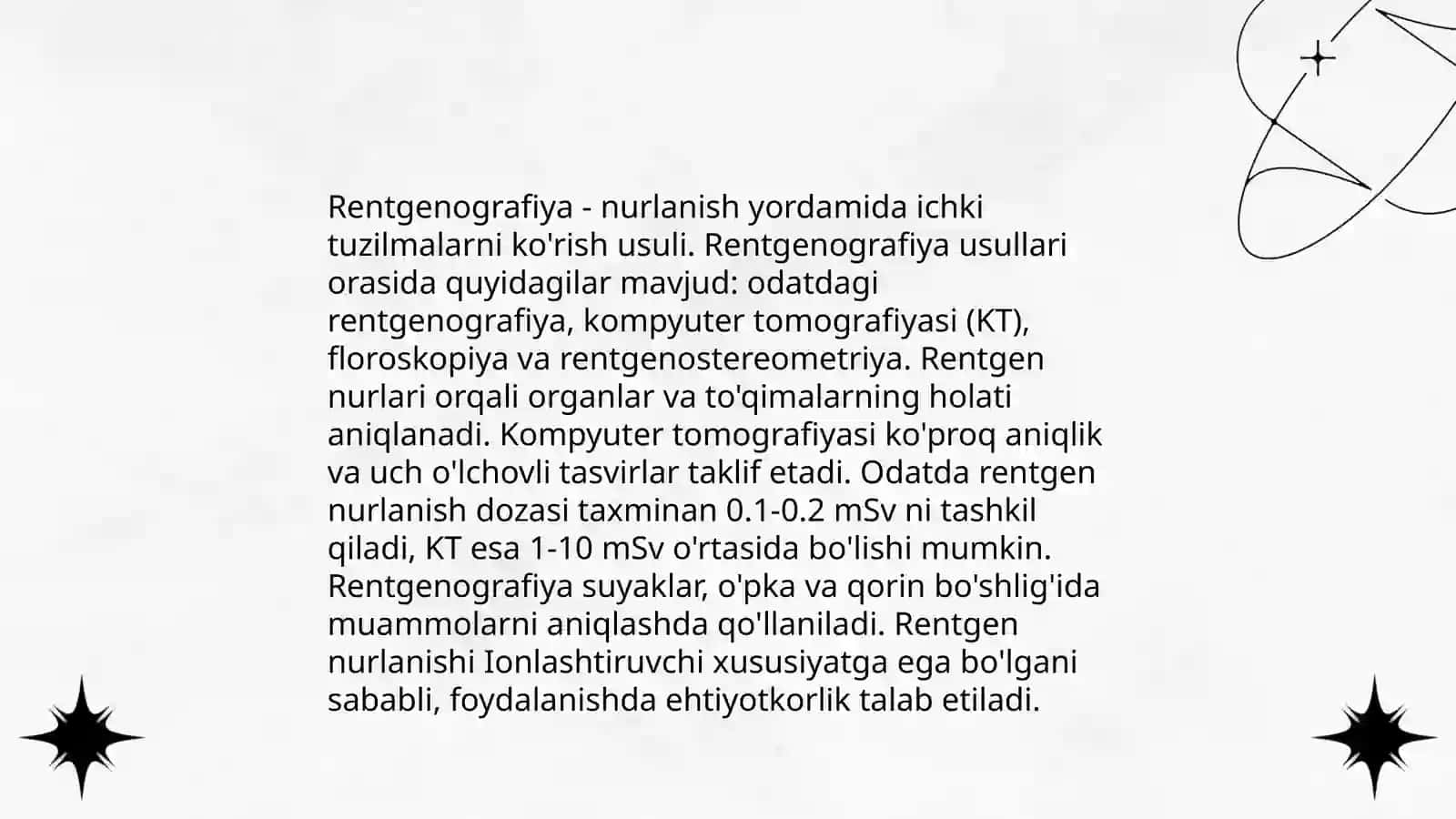Suyak bo’g’im tizimi nur diagnostikasi 3
