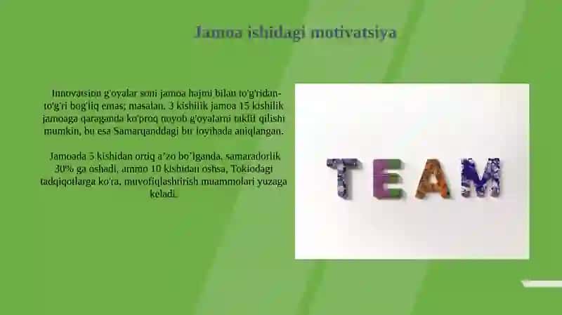 Jamoada ishlash va uning afzalliklari 3