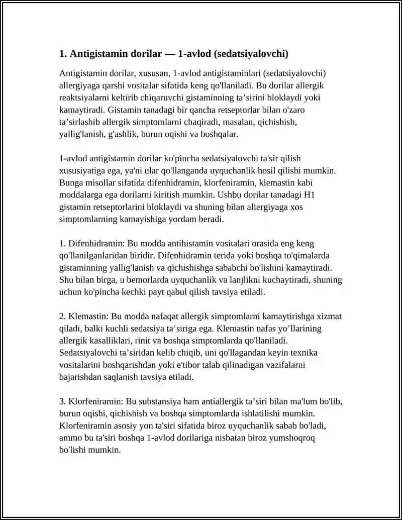 ANTIGISTAMIN DORILAR 3