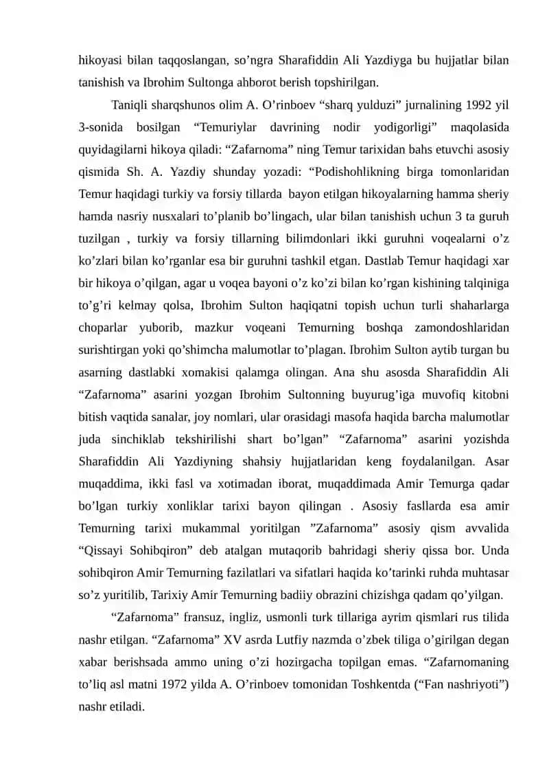Tarixiy bilimlar 3