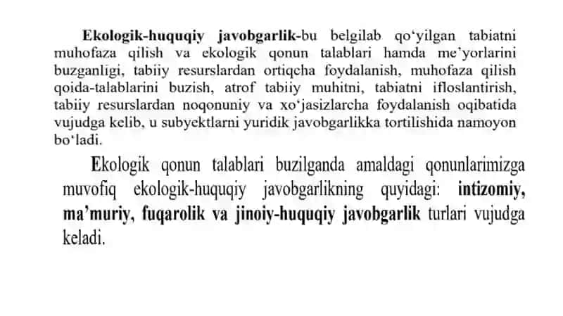 Ekologik huquq 3