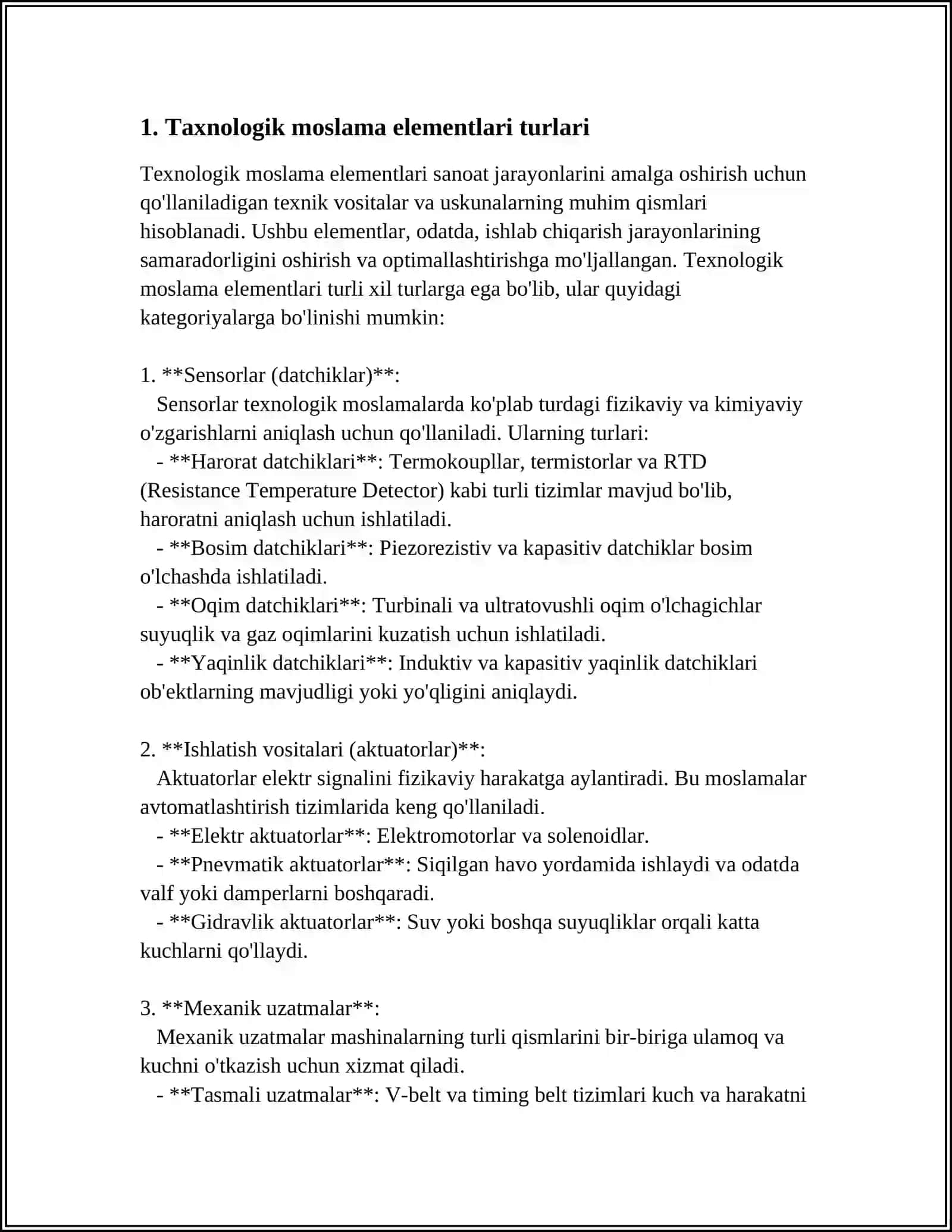 TEXNALOGIK MOSLAMA ELEMENTLARI 3