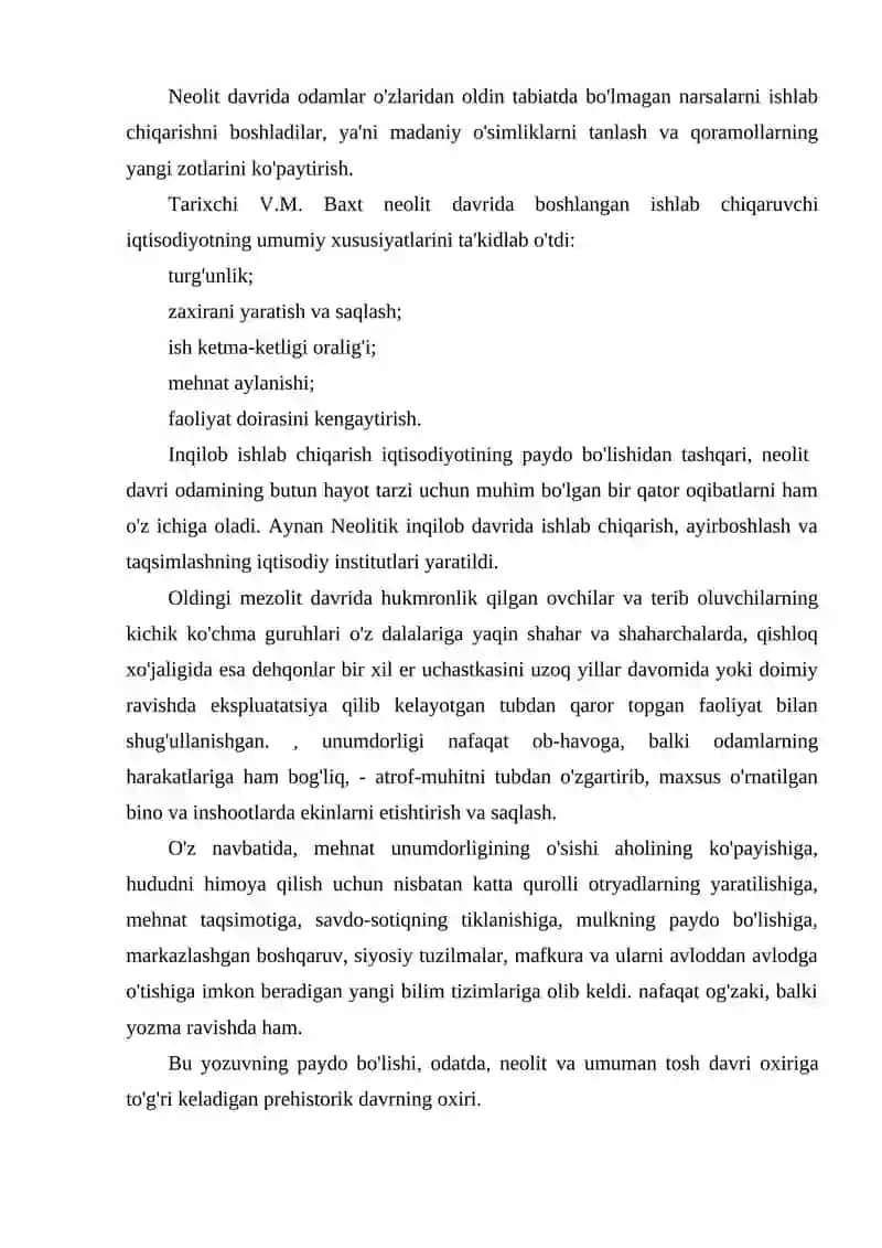 Neolit inqilobi 3
