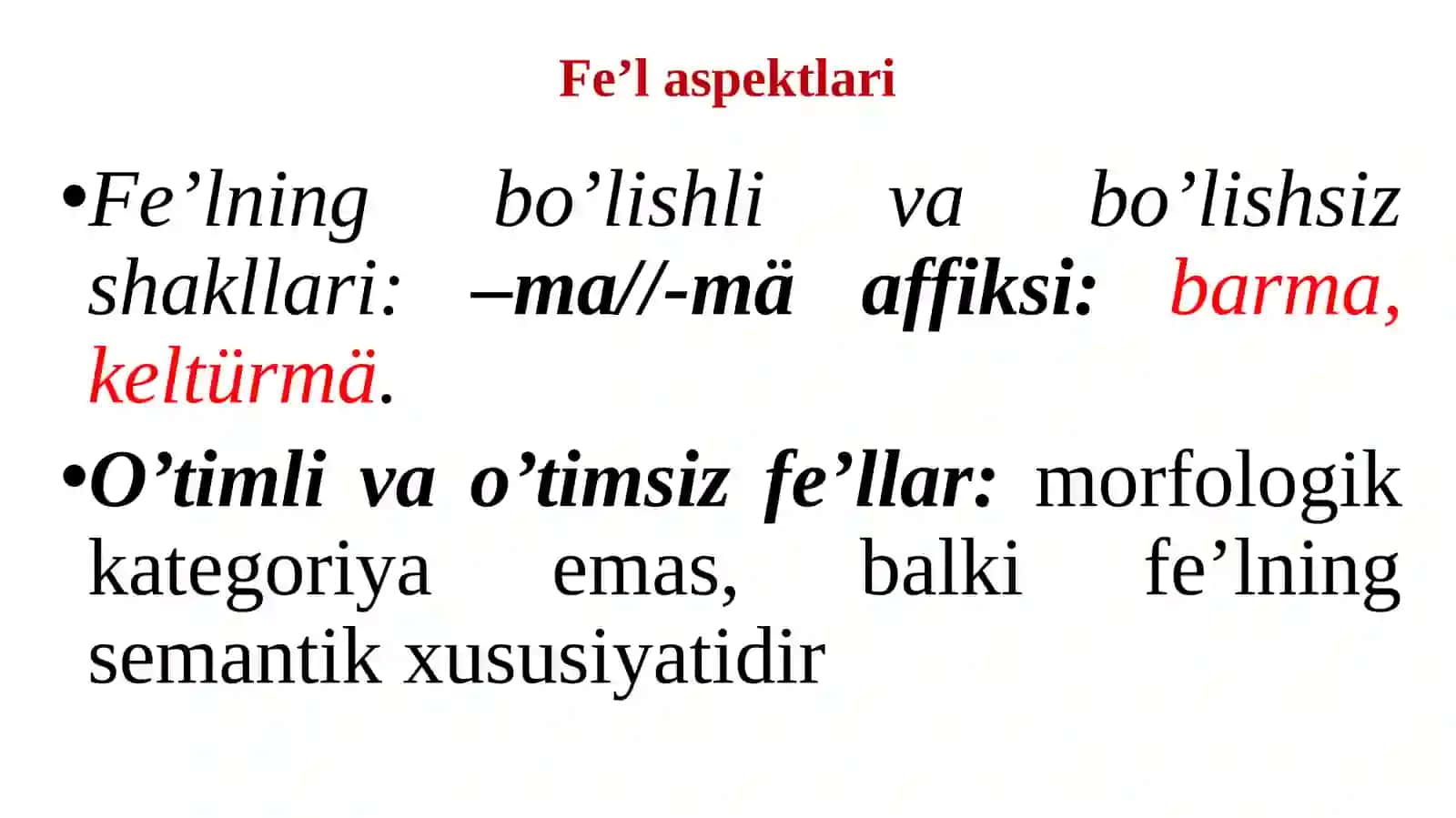FE’L SO’Z TURKUMI 3